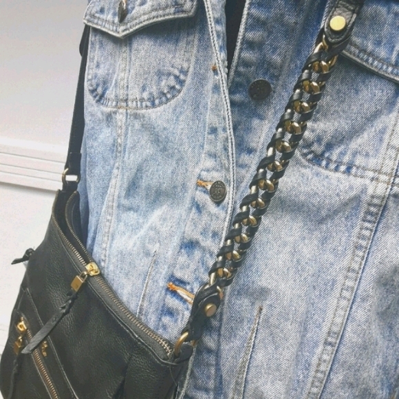 Vintage Purse Leather Hobo Crossbody Bag Designer Messenger Satchel - Picture 8 of 16